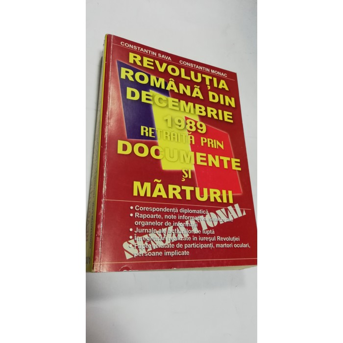REVOLUTIA ROMANA DIN DECEMBRIE  1989 RETRAITA PRIN DOCUMENTE